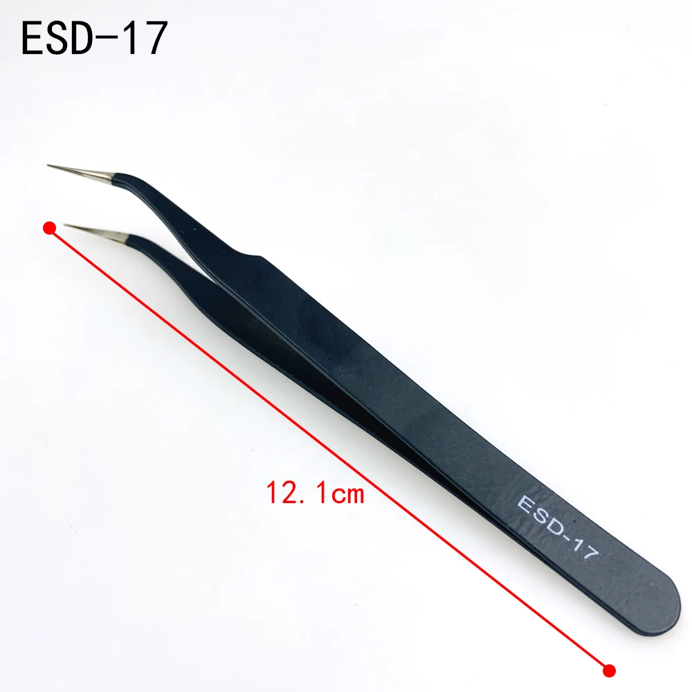 9pcs-set-Anti-static-ESD-Stainless-Steel-Tweezers-Maintenance-Tools-Industrial-Precision-Curved-Straight-Tweezers-Repair-4