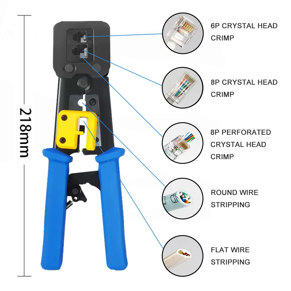 Network-cable-clamp-pliers-stripping-Crimping-pliers-Professional-Network-Cable-Tester-RJ45-RJ11-RJ12-CAT5-UTP-4