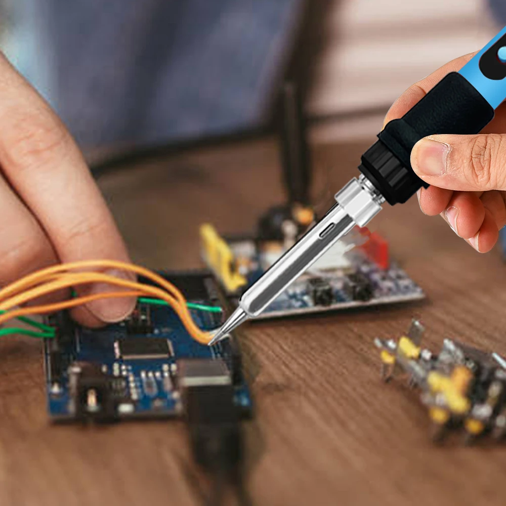 Soldering-iron-adjustable-temperature-80W-LCD-solder-welding-tools-Ceramic-heater-soldering-tip-Desoldering-Pump-Family-5